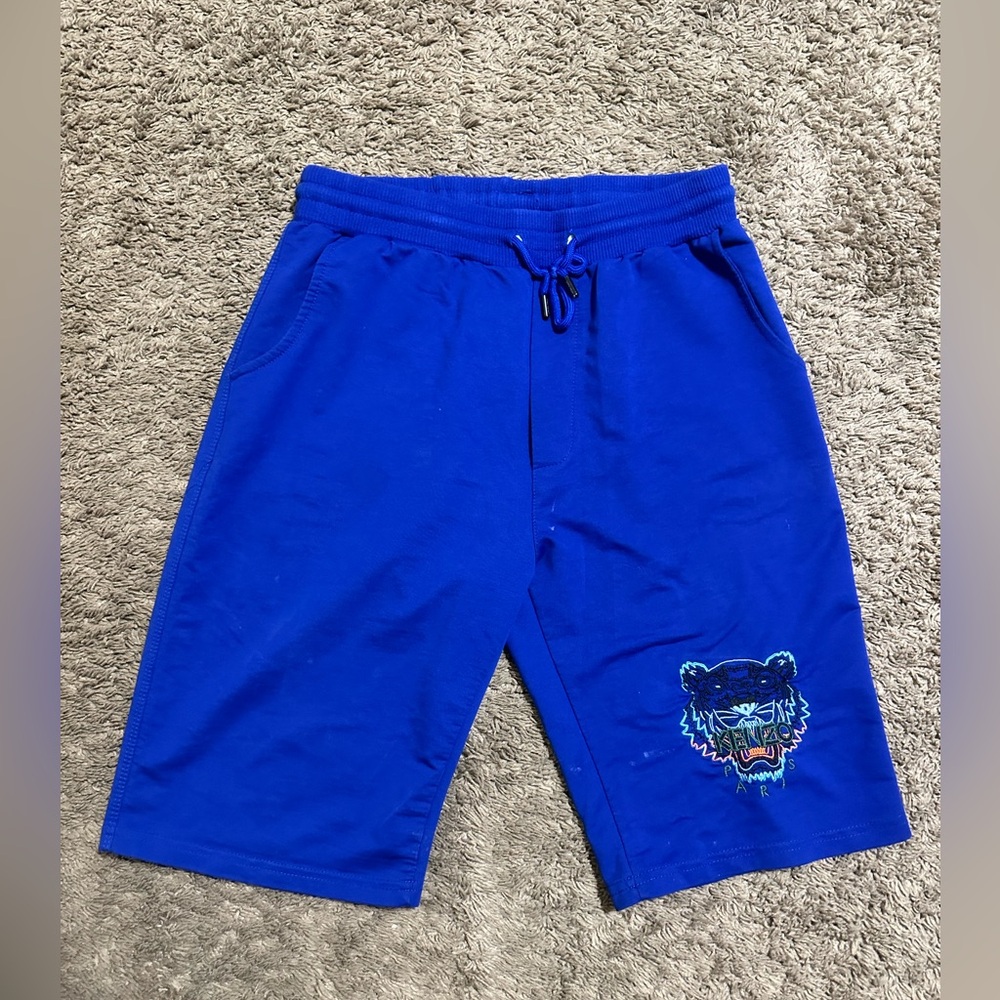 Vintage Kenzo Paris “deep blue” shorts 00s size 2XL